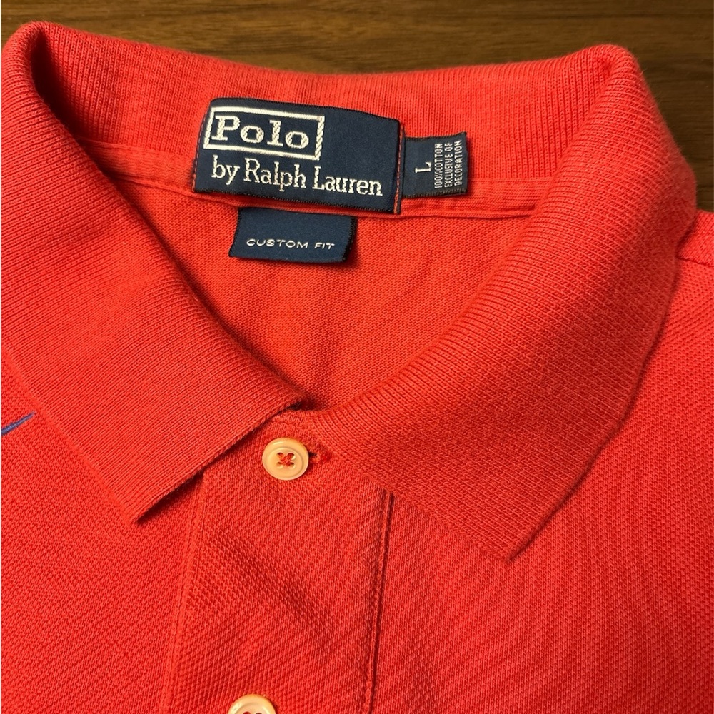Ralph Lauren Vibrant Red Polo Shirt